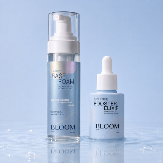 C-Peptide Elixir + Beauty Base Foam